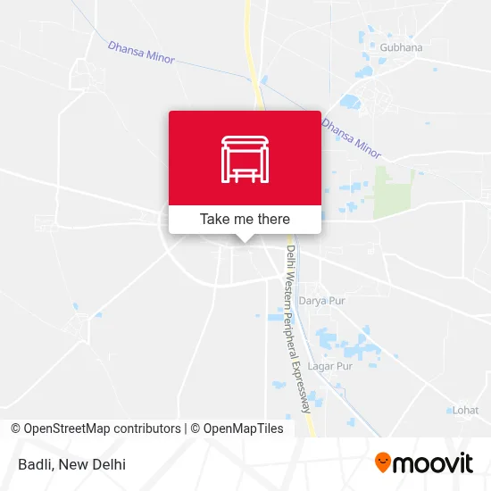 Badli map