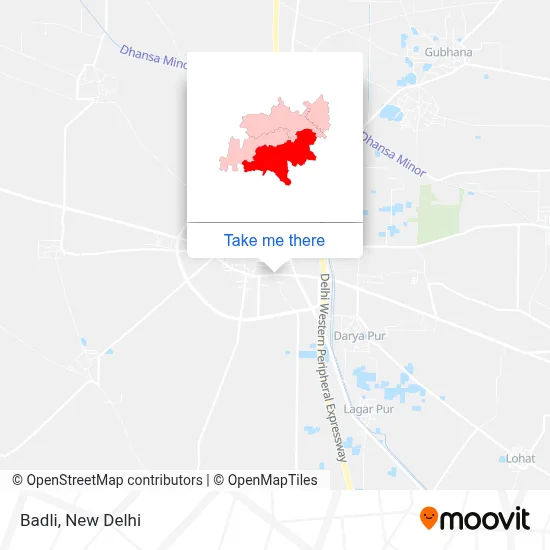 Badli map
