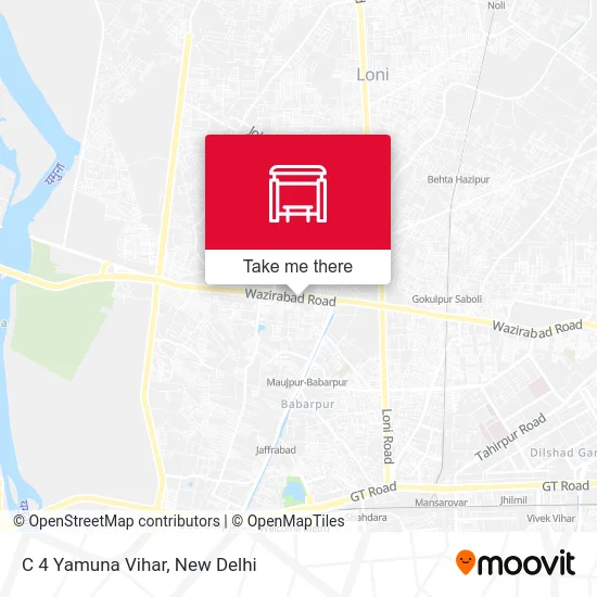 C 4 Yamuna Vihar map