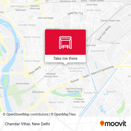 Chandar Vihar map