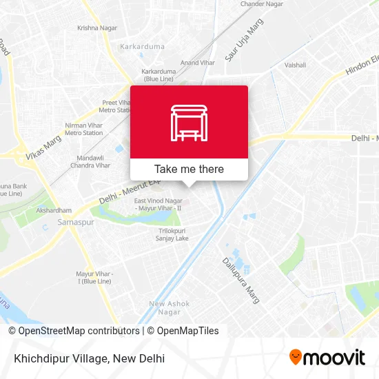 Khichdipur Village map