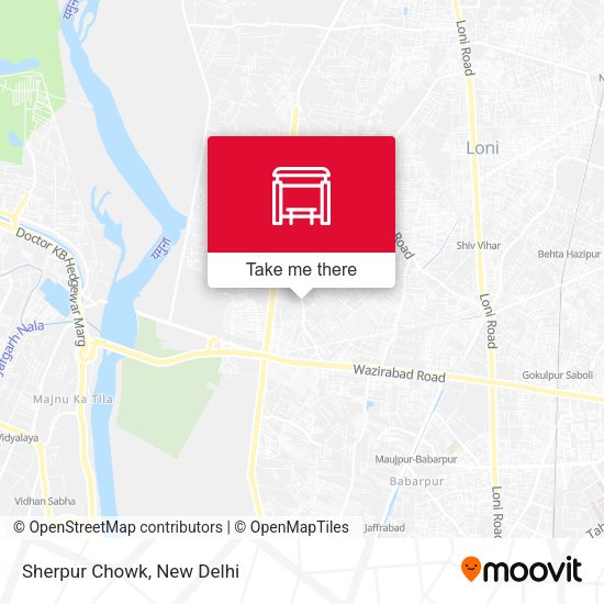 Sherpur Chowk map