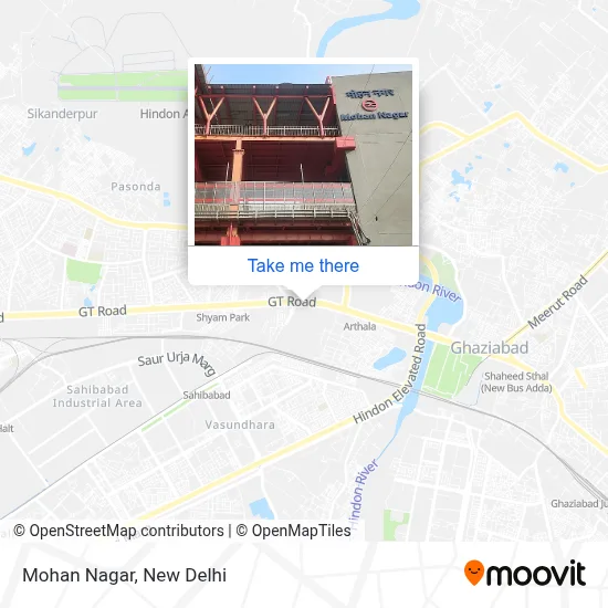 Mohan Nagar map