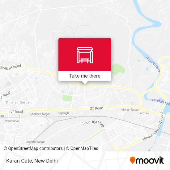 Karan Gate map
