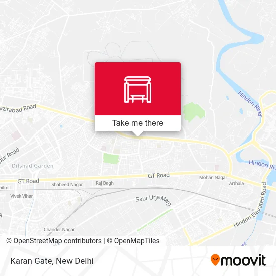 Karan Gate map