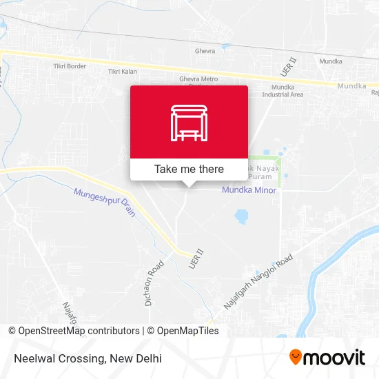 Neelwal Crossing map