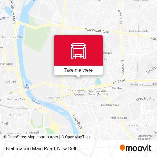 Brahmapuri Main Road map
