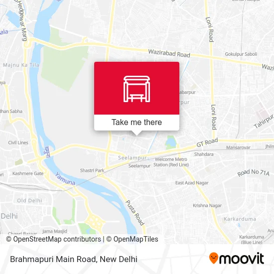 Brahmapuri Main Road map