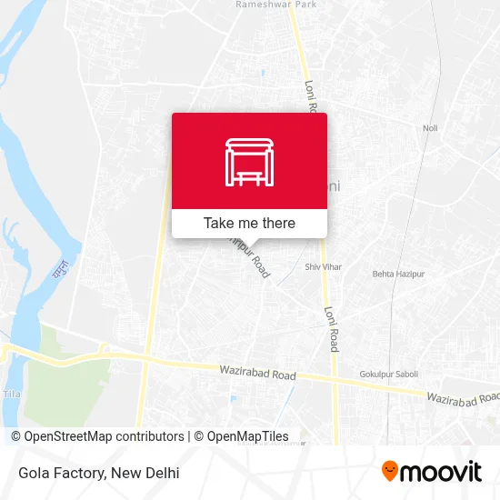 Gola Factory map