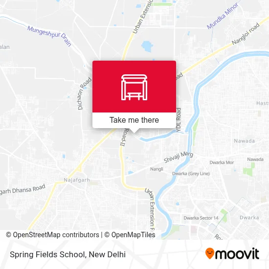 Spring Fields School map