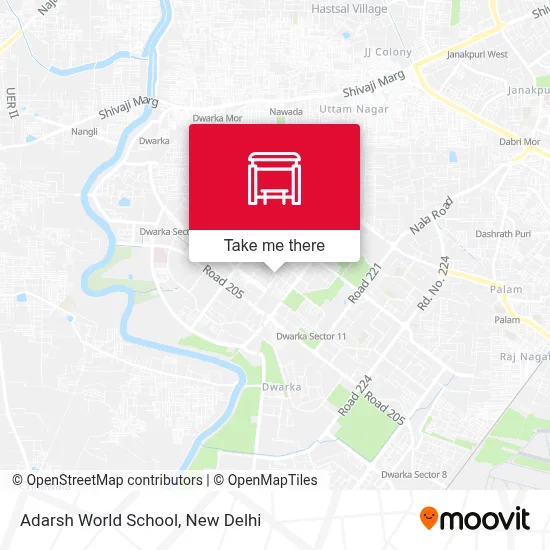 Adarsh World School map