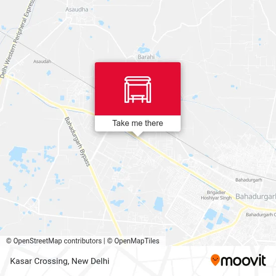 Kasar Crossing map