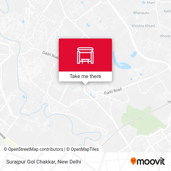 Surajpur Gol Chakkar map