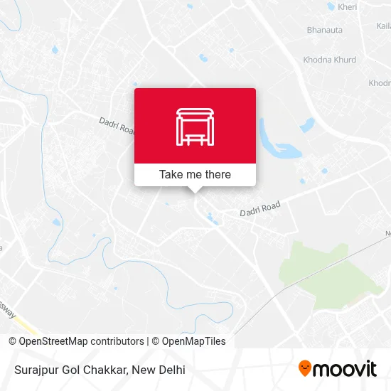 Surajpur Gol Chakkar map