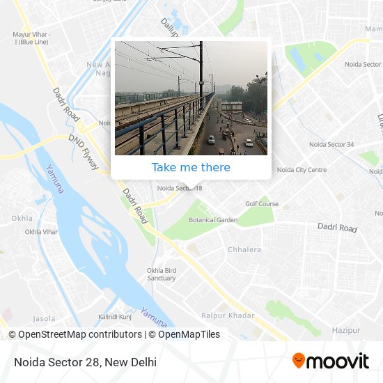 Noida Sector 28 map