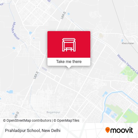 Prahladpur School map