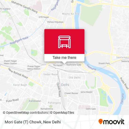 Mori Gate (T) Chowk map