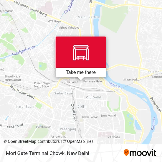 Mori Gate Terminal Chowk map