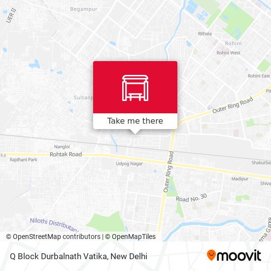 Q Block Durbalnath Vatika map