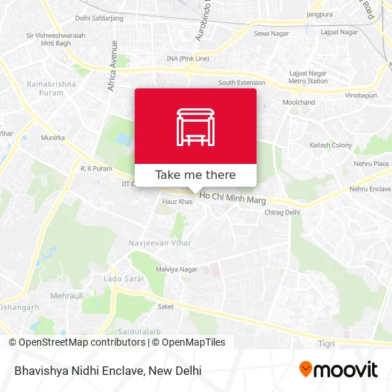 Bhavishya Nidhi Enclave map