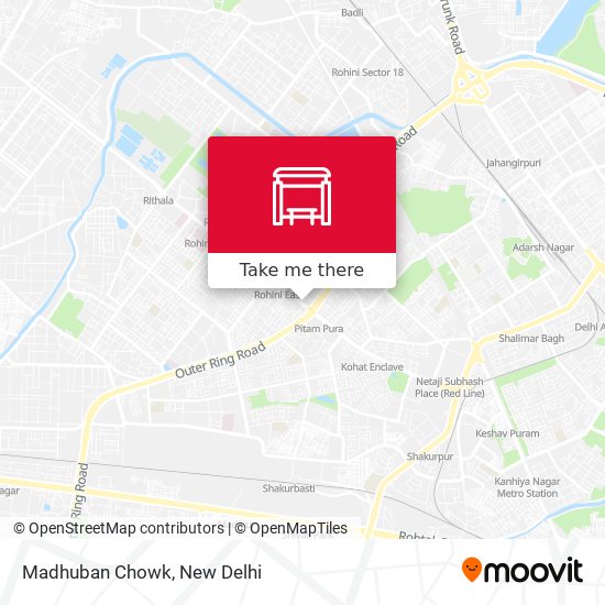 Madhuban Chowk map