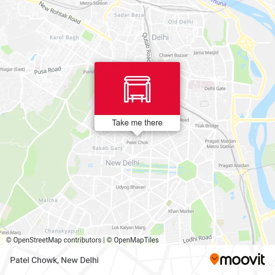 Patel Chowk map