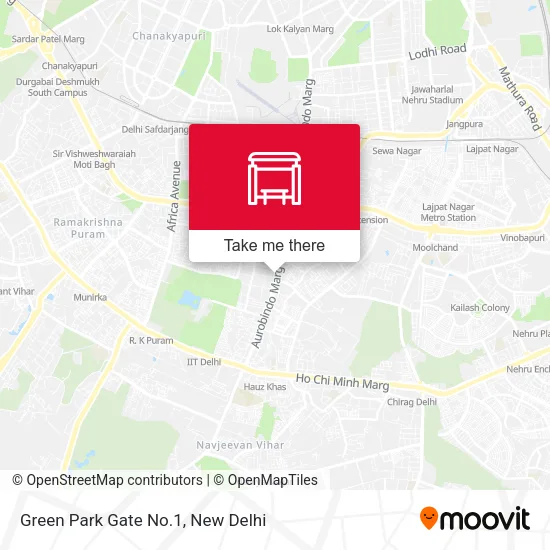 Green Park Gate No.1 map