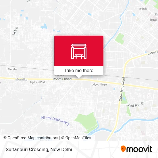 Sultanpuri Crossing map