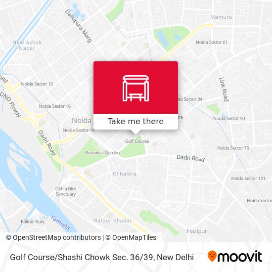 Golf Course / Shashi Chowk Sec. 36 / 39 map