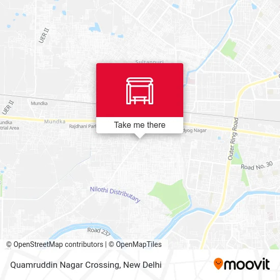 Quamruddin Nagar Crossing map