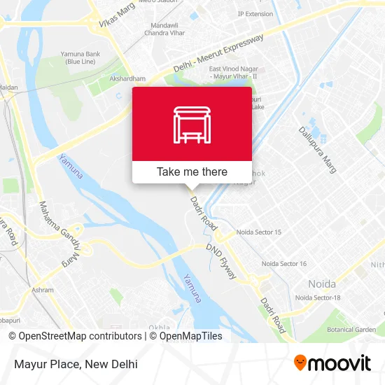 Mayur Place map