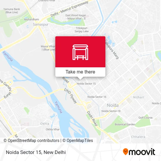 Noida Sector 15 map