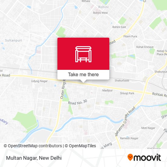 Multan Nagar map