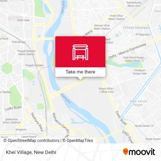 Khel Village map