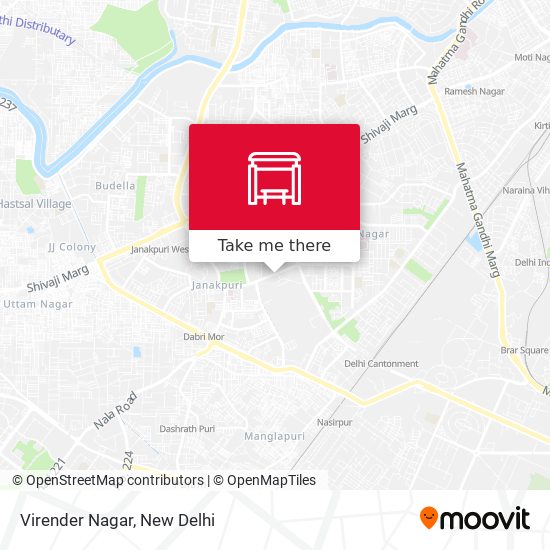 Virender Nagar map