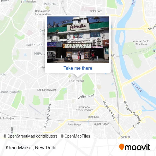 Khan Market map