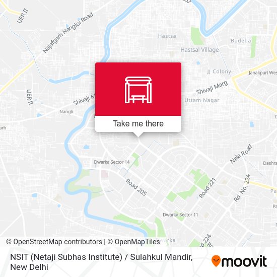 NSIT (Netaji Subhas Institute) / Sulahkul Mandir map