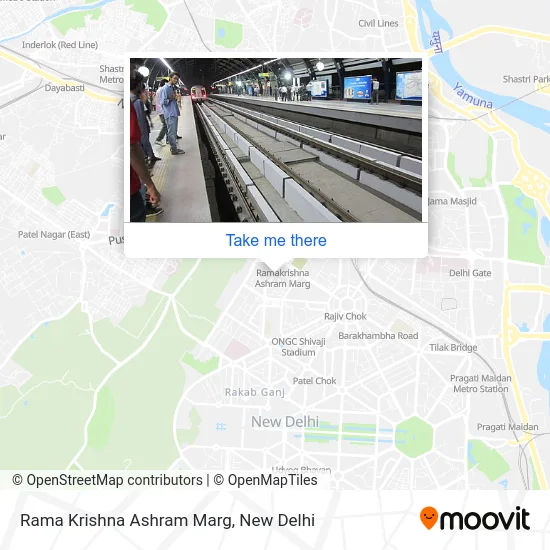 Rama Krishna Ashram Marg map