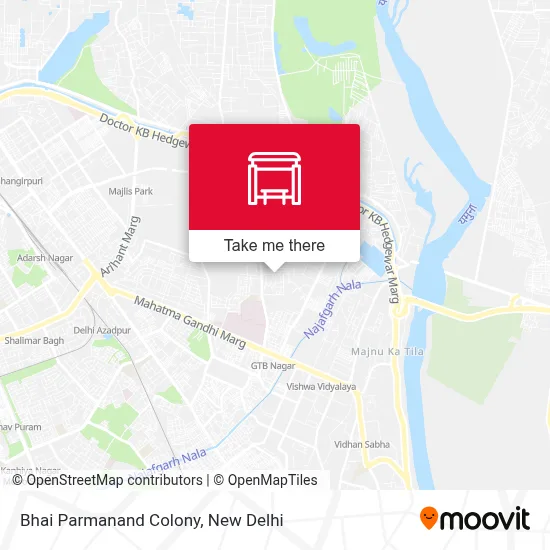 Bhai Parmanand Colony map