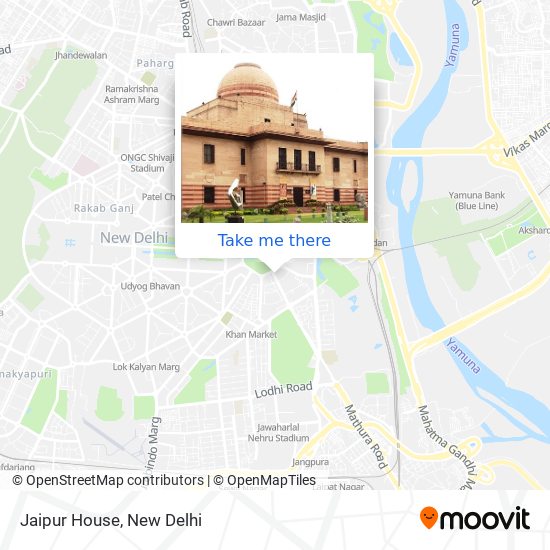 Jaipur House map