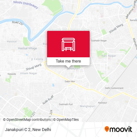 Janakpuri C 2 map