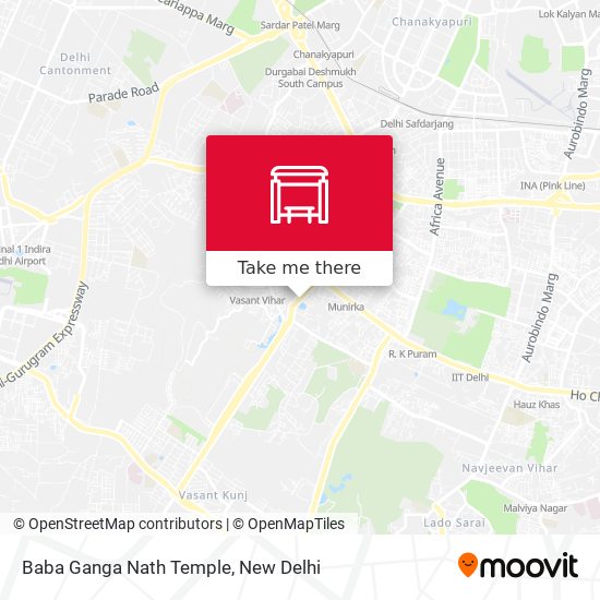 Baba Ganga Nath Temple map