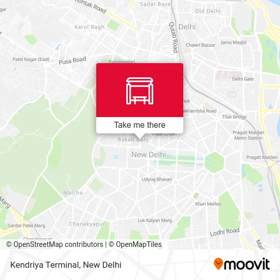 Kendriya Terminal map