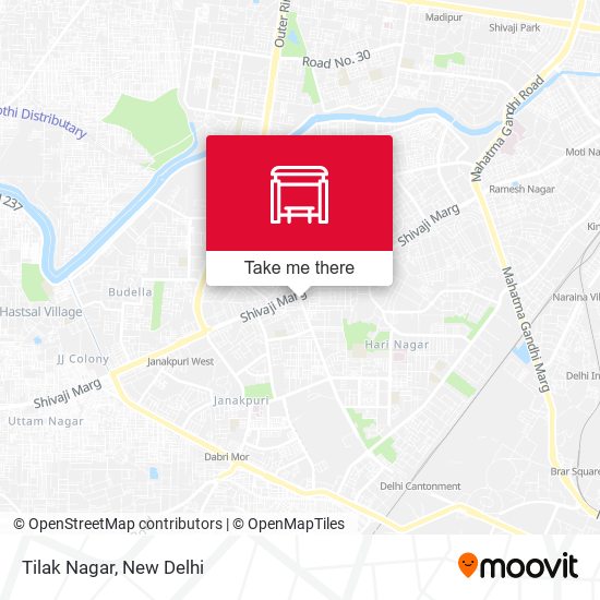 Tilak Nagar map