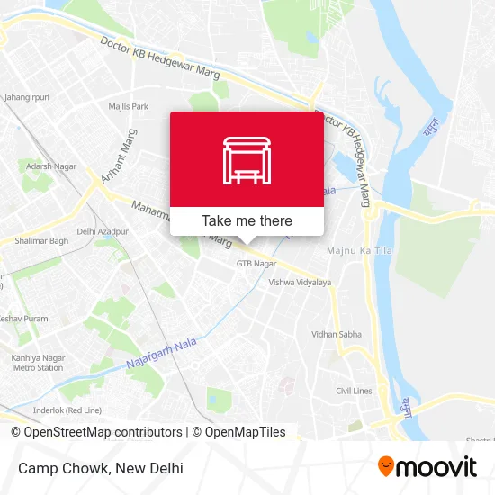Camp Chowk map