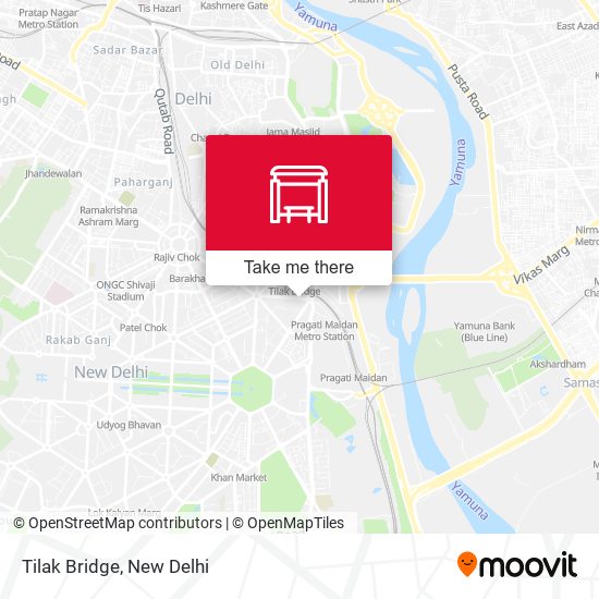 Tilak Bridge map