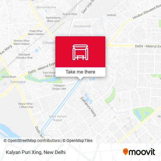 Kalyan Puri Xing map