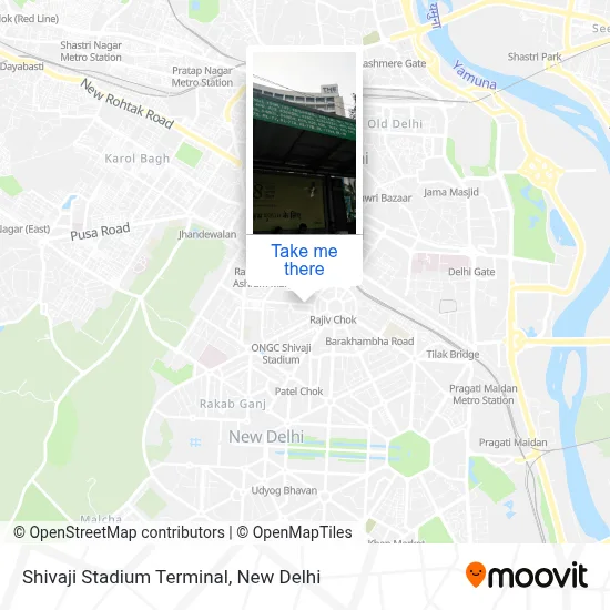Shivaji Stadium Terminal map
