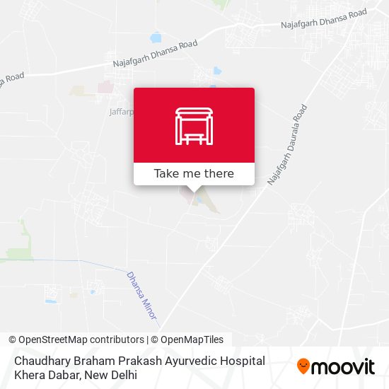 Chaudhary Braham Prakash Ayurvedic Hospital Khera Dabar map