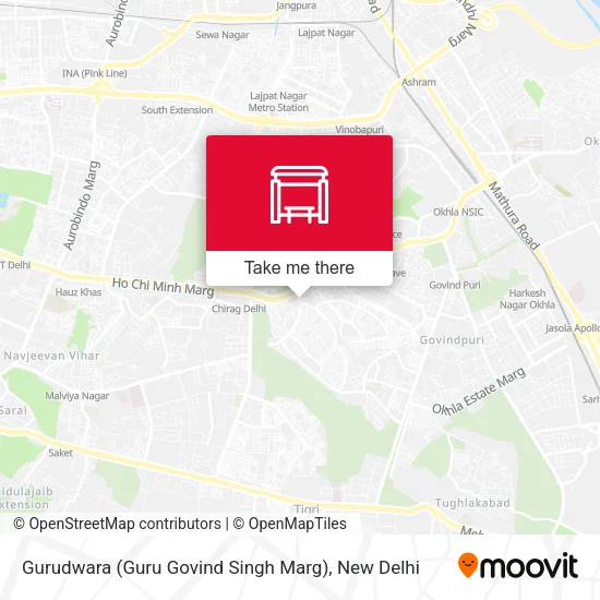 Gurudwara (Guru Govind Singh Marg) map